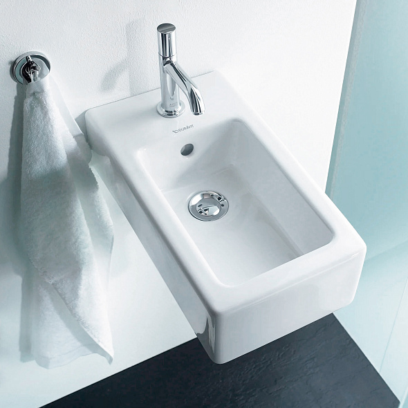 Раковина Duravit Vero, 45х25, крепление в торце, 0702250000