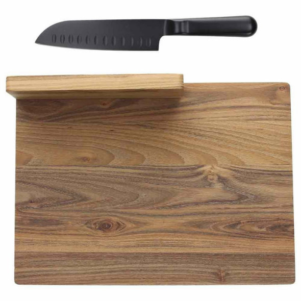 Доска с ножом для нарезки Starbamboo 33х24 см, 2 предмета