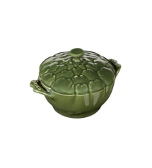 Кокот керамический "Артишок" 12,5 см, темно-зеленый