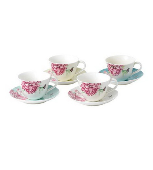 Набор чашек чайных с блюдцами Miranda Kerr Everyday Friendship, 8 предметов