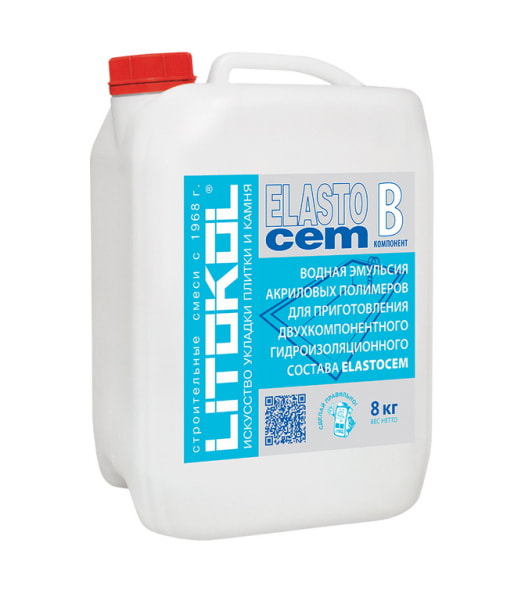Гидроизоляция Elastocem (компонент B) 8 кг