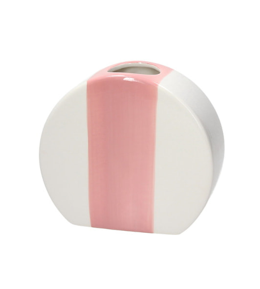 Ваза Ceramik Pastel 14 см, розовая
