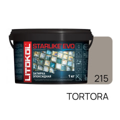 Фуга эпоксидная Starlike Evo 1 кг, цвет S.215 Tortora