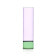 Ваза Bamboo Groove 27 см, цвет зеленый/розовый