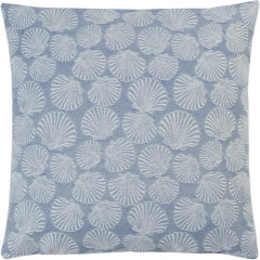 Чехол для подушки декоративной Shells 40х40 см, синий
