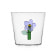 Стакан "Лиловый цветок" Botanica 350 мл