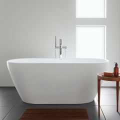 Ванна Duravit D-Neo 160х75, из DuroCast, интегрированный перелив