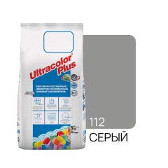 Фуга цементная UltraColor Plus N112 5 кг, цвет серый