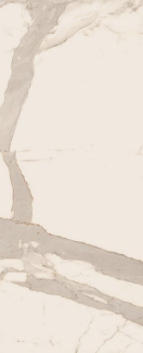Керамогранит La Faenza Bianco 90х180 N, Calacatta Borghini, 10 мм Керамогранит La Faenza Bianco 90х180 N, Calacatta Borghini, 10 мм