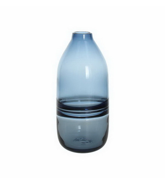 Ваза-бутылка Atmosphere 30 см, цвет синий
