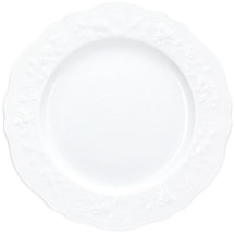 Тарелка столовая Fleur Bianco 26 см
